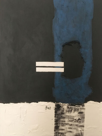 Blu_01 - a Paint Artowrk by Hristina Andreeva